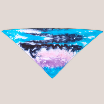 Larkspur Sky Tie Dye Bandana