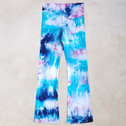 Larkspur Sky Tie Dye Flare Leggings