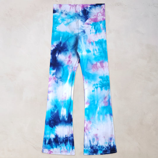 Larkspur Sky Tie Dye Flare Leggings