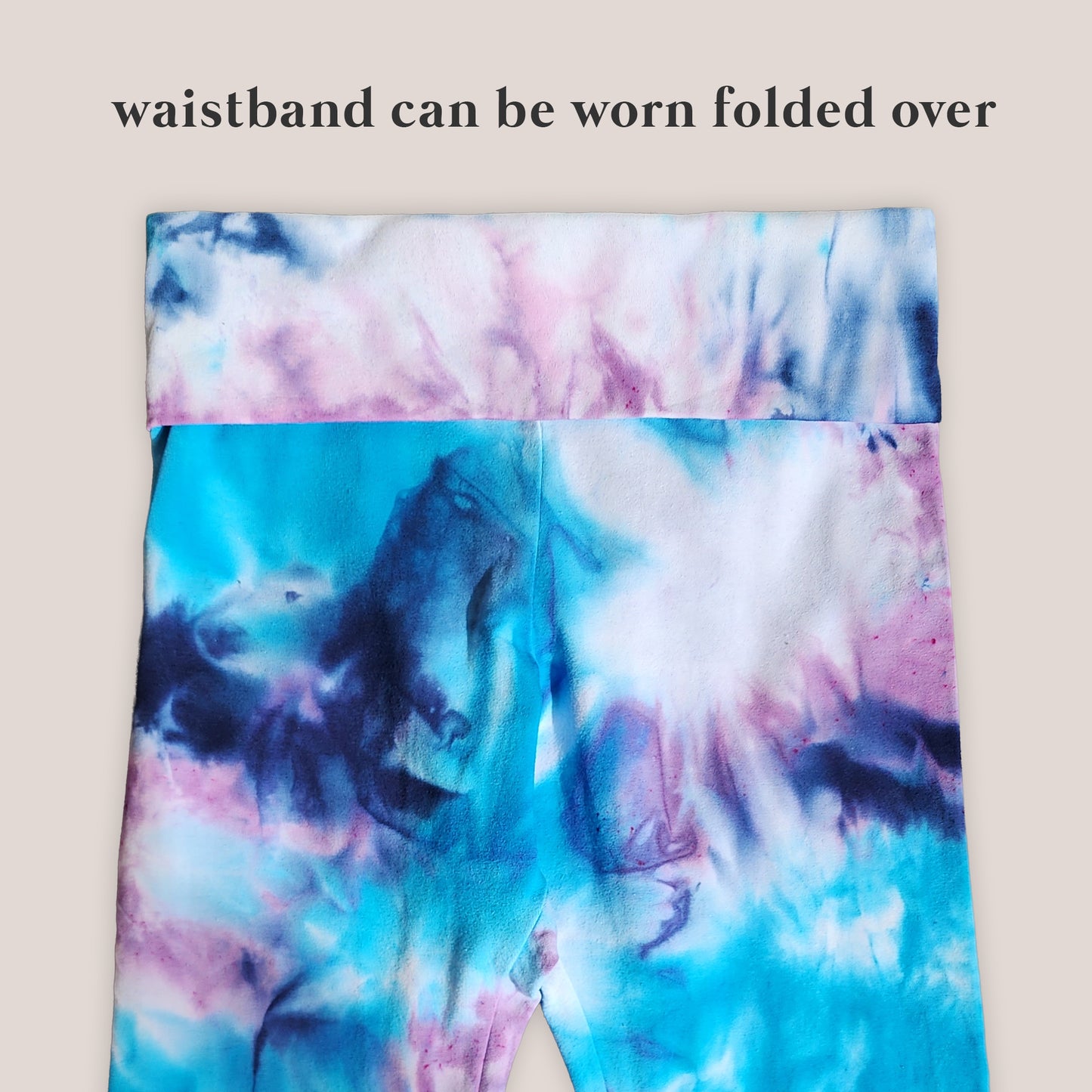 Larkspur Sky Tie Dye Flare Leggings