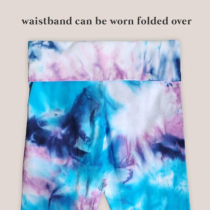 Larkspur Sky Tie Dye Flare Leggings