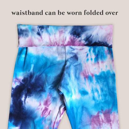 Larkspur Sky Tie Dye Flare Leggings