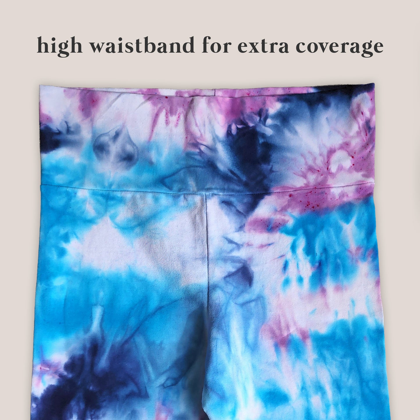 Larkspur Sky Tie Dye Flare Leggings