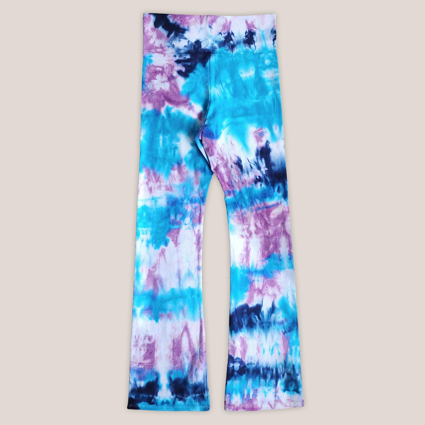 Larkspur Sky Tie Dye Flare Leggings