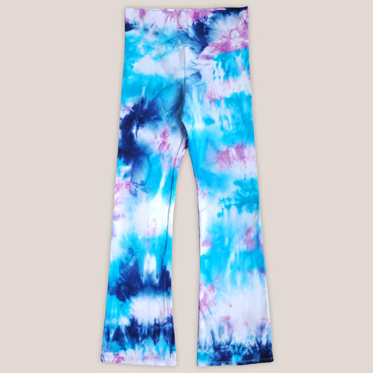 Larkspur Sky Tie Dye Flare Leggings