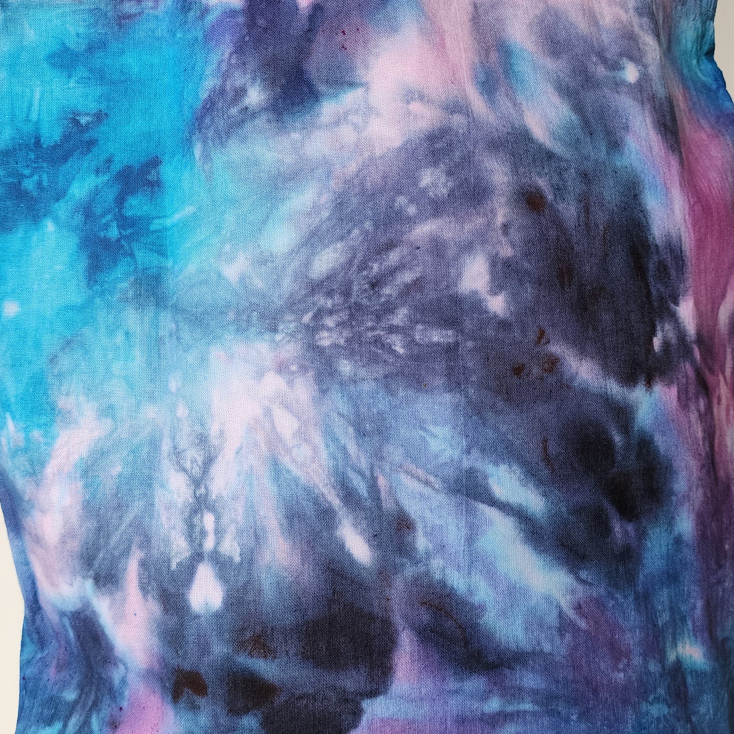 Galactic Spark Tie Dye Cotton Tote Bag