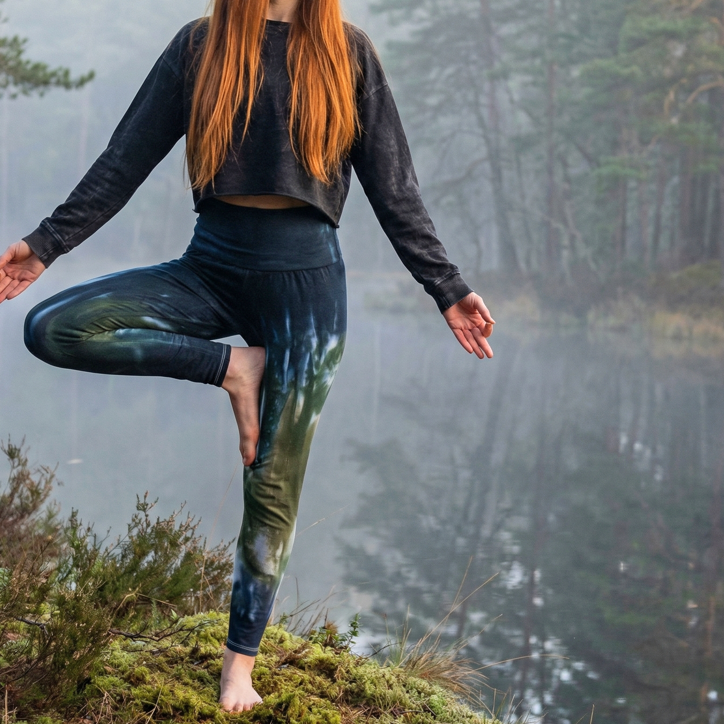 Lorelei Tie Dye Cotton Leggings