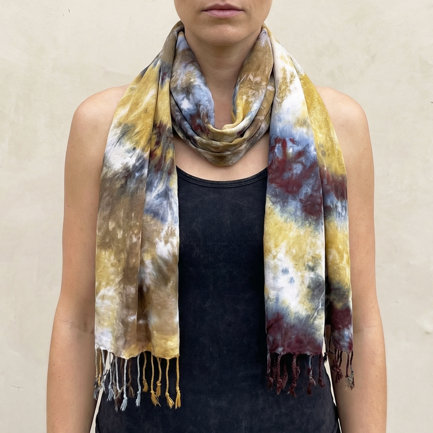 Moon Dust Tie Dye Boho Scarf