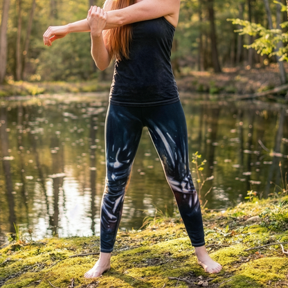 Nissa Tie Dye Cotton Leggings