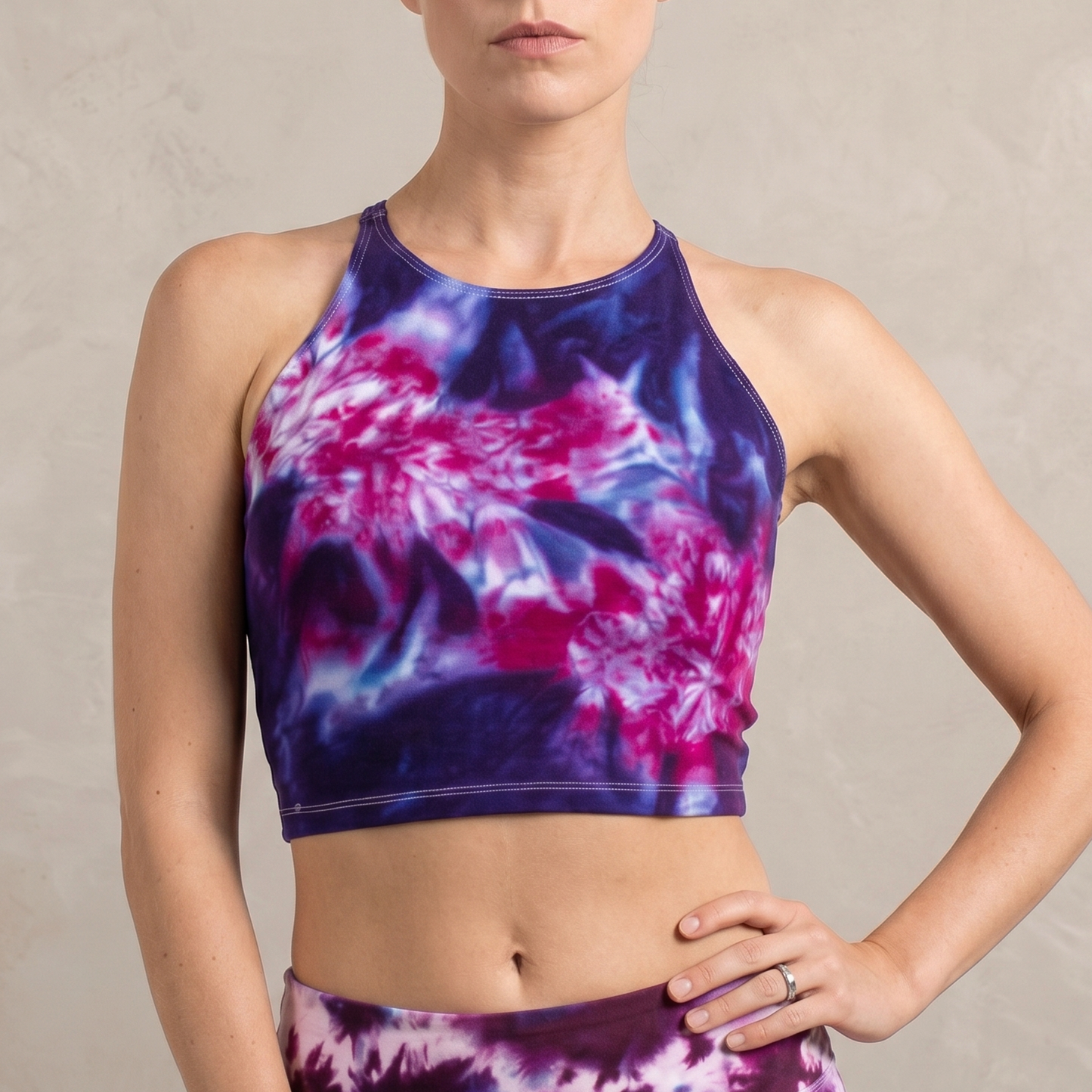 Shakti Tie Dye Crop Top