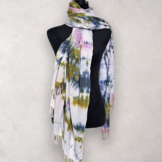 Wicked Grove Tie Dye Boho Scarf