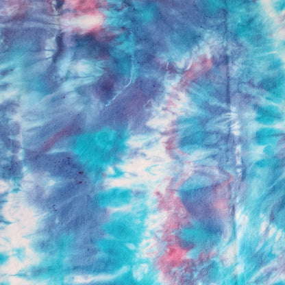Wisteria Mist Tie Dye Organic Baby Blanket