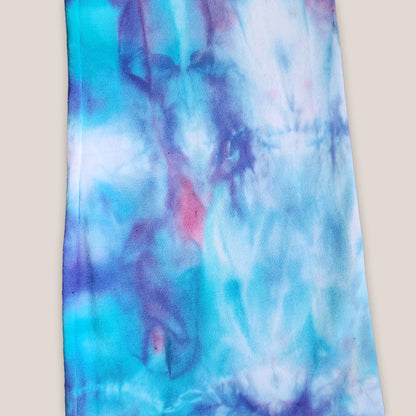 Wisteria Mist Tie Dye Flare Leggings