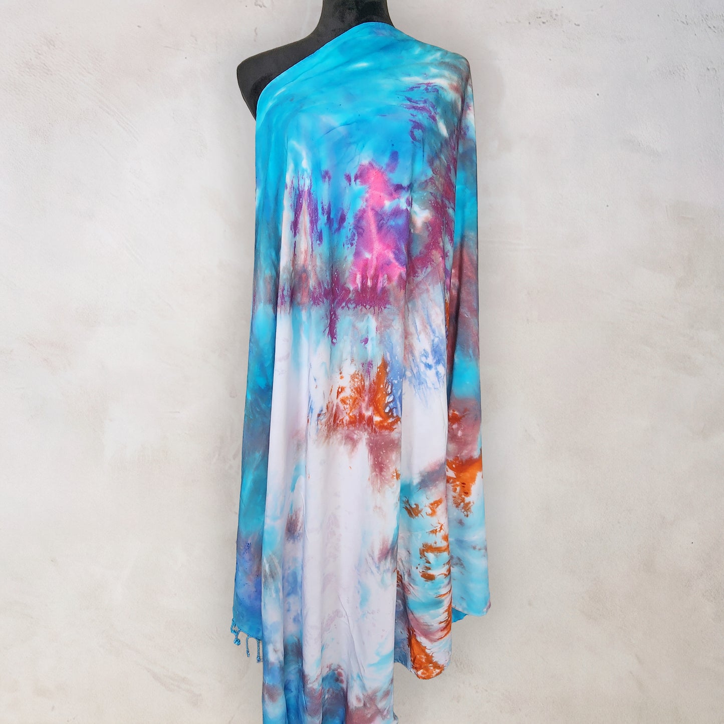 Rainshadow Tie Dye Boho Scarf