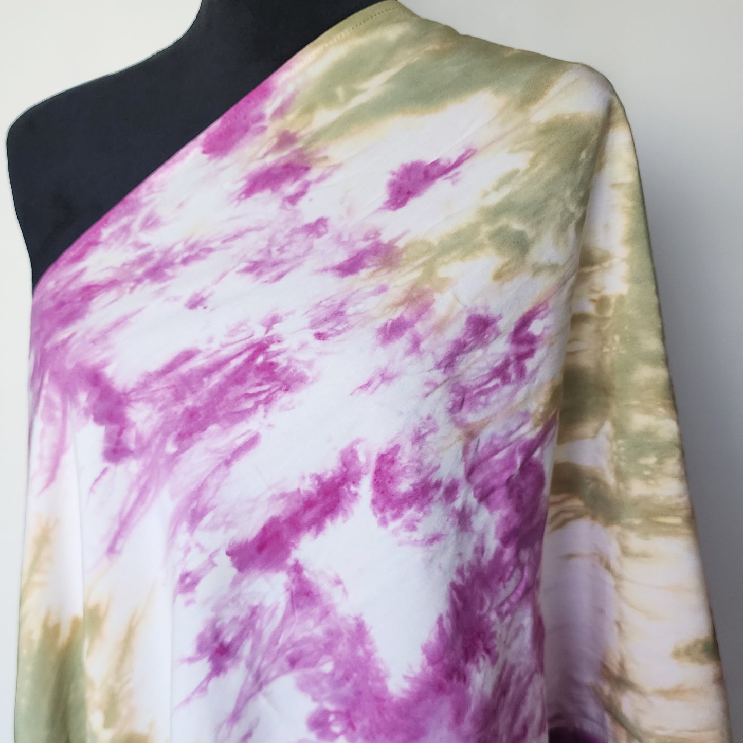 Alpine Thistle Tie Dye Boho Scarf