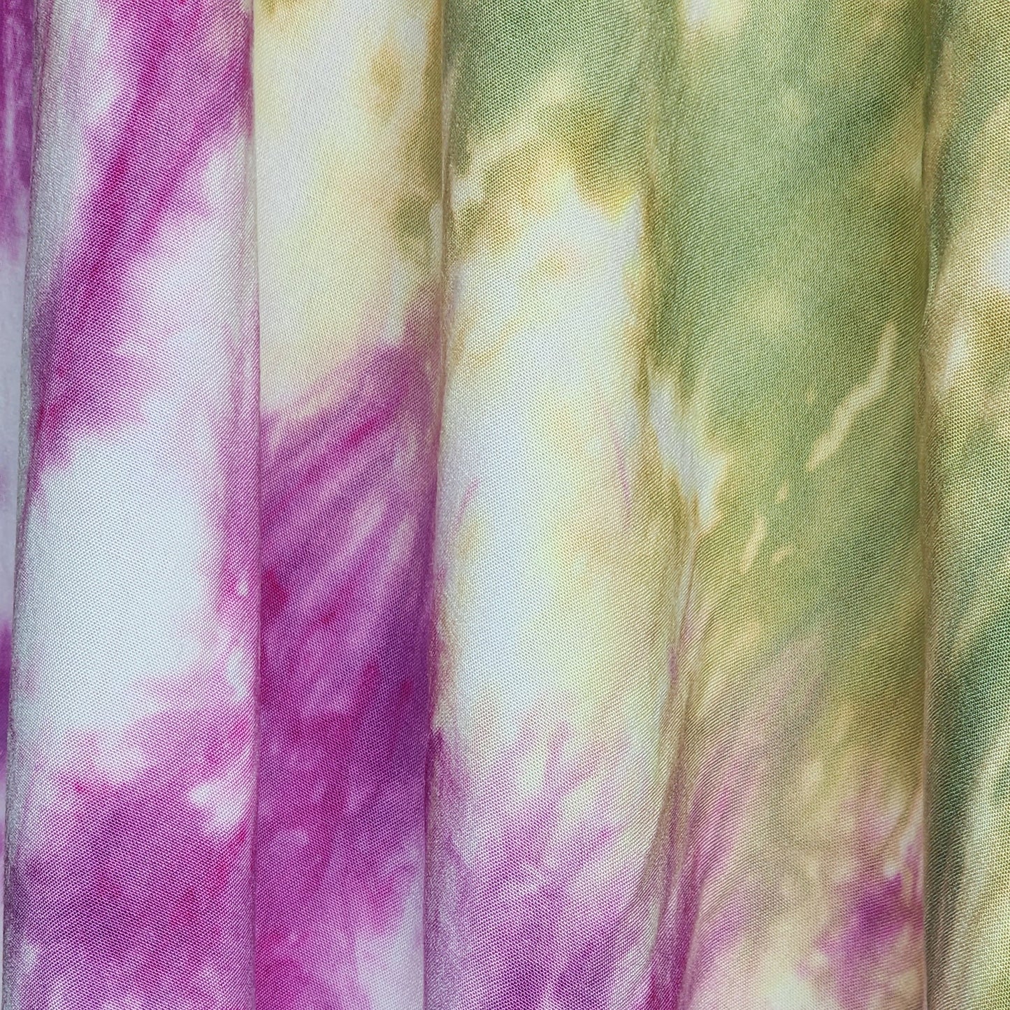 Alpine Thistle Tie Dye Boho Scarf