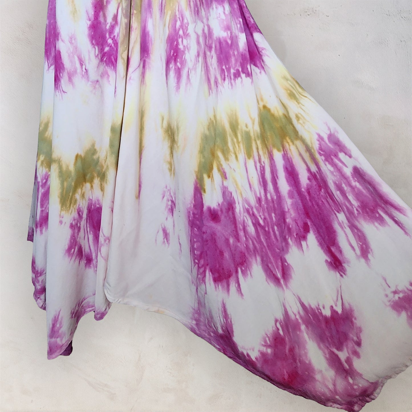 Alpine Thistle Tie Dye Boho Dress
