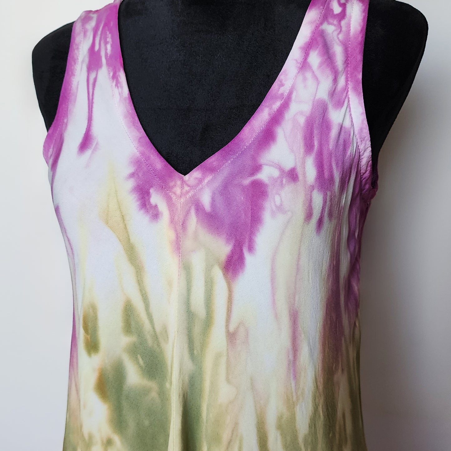 Alpine Thistle Tie Dye Boho Dress