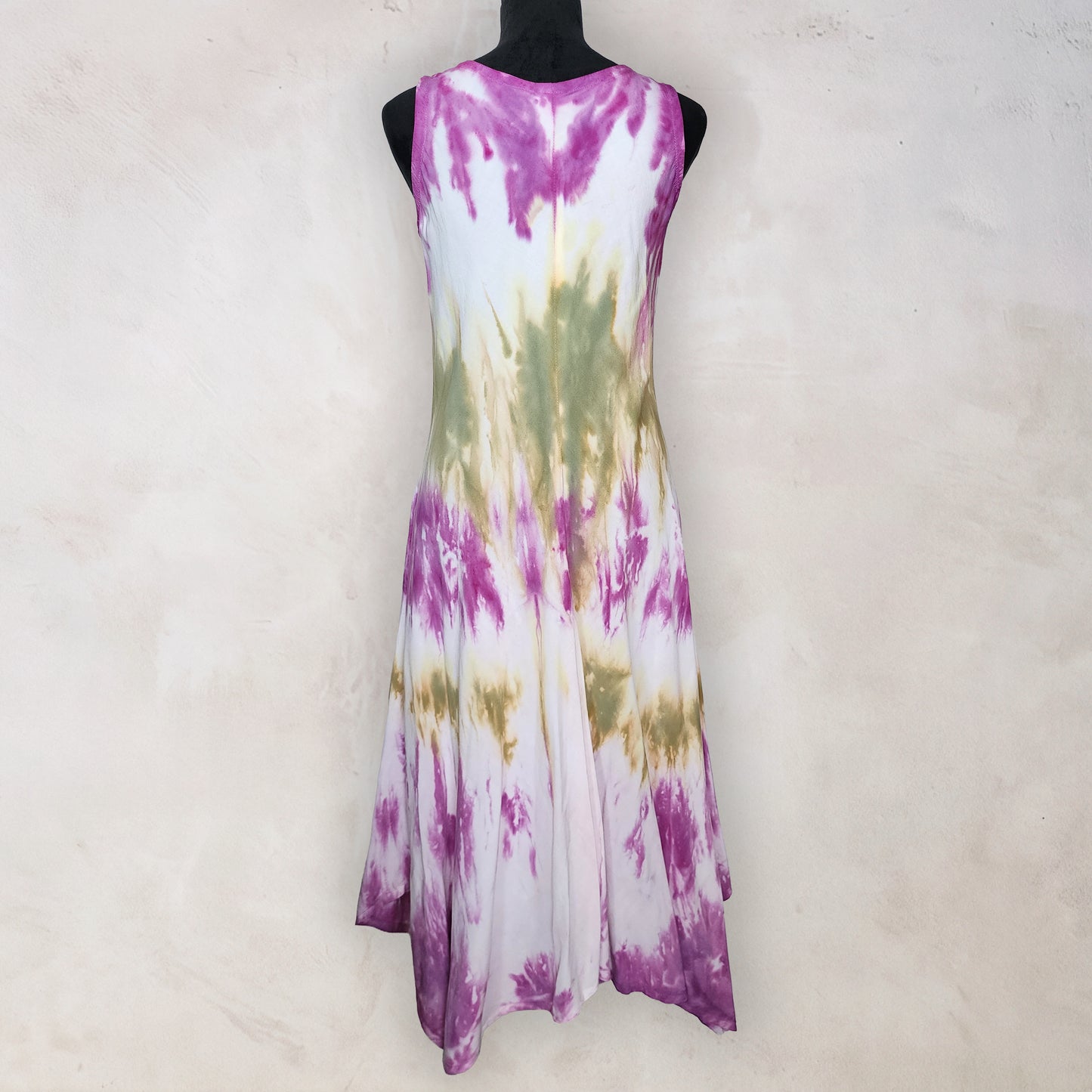 Alpine Thistle Tie Dye Boho Dress