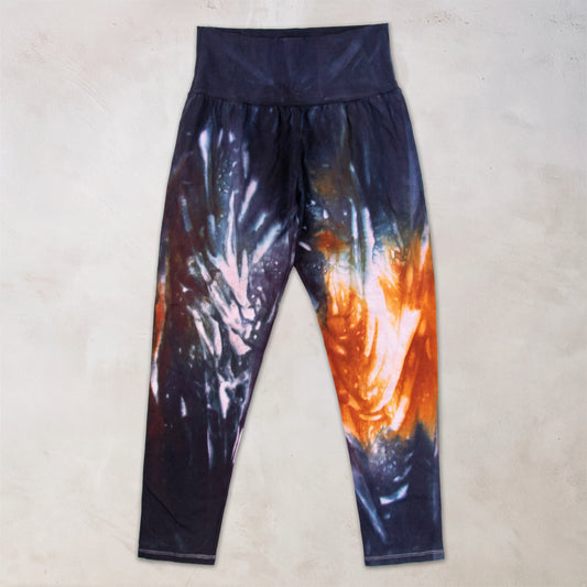 Alvina Tie Dye Cotton Leggings
