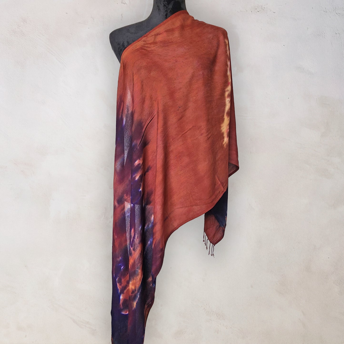 Arroyo Dusk Tie Dye Boho Scarf
