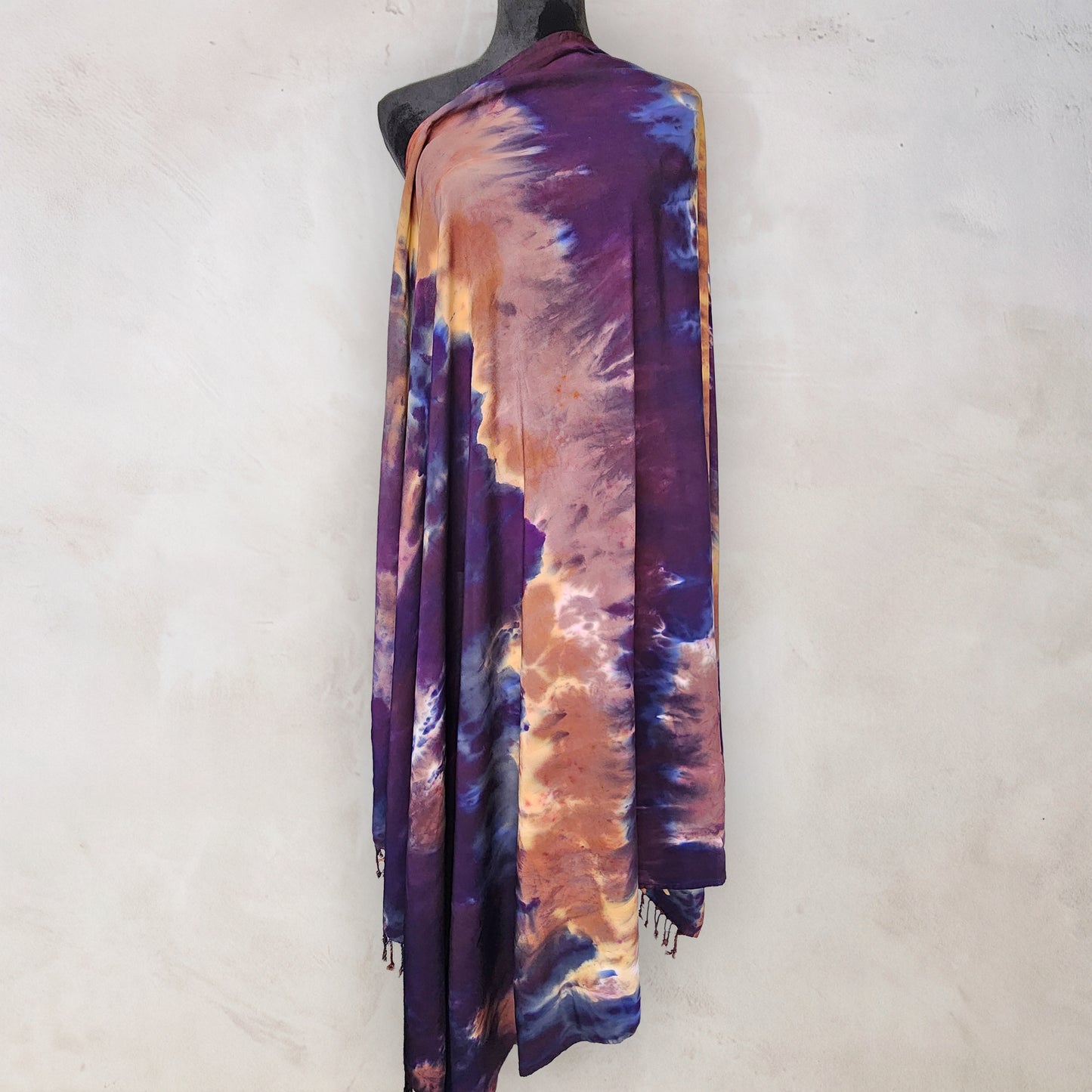 Arroyo Dusk Tie Dye Boho Scarf