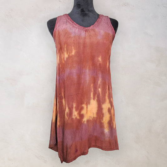 Arroyo Dusk Tie Dye Boho Tunic