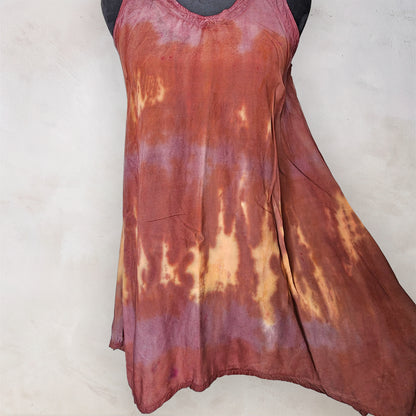 Arroyo Dusk Tie Dye Boho Tunic