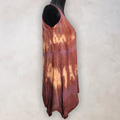 Arroyo Dusk Tie Dye Boho Tunic