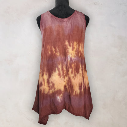 Arroyo Dusk Tie Dye Boho Tunic