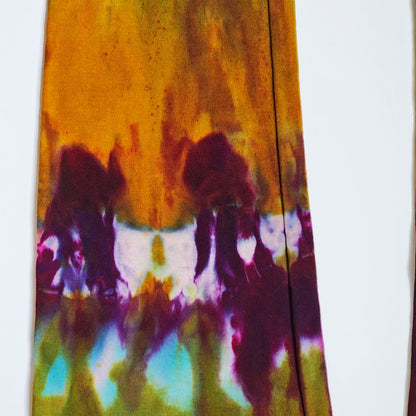 Bohemian Summer Tie Dye Flare Leggings