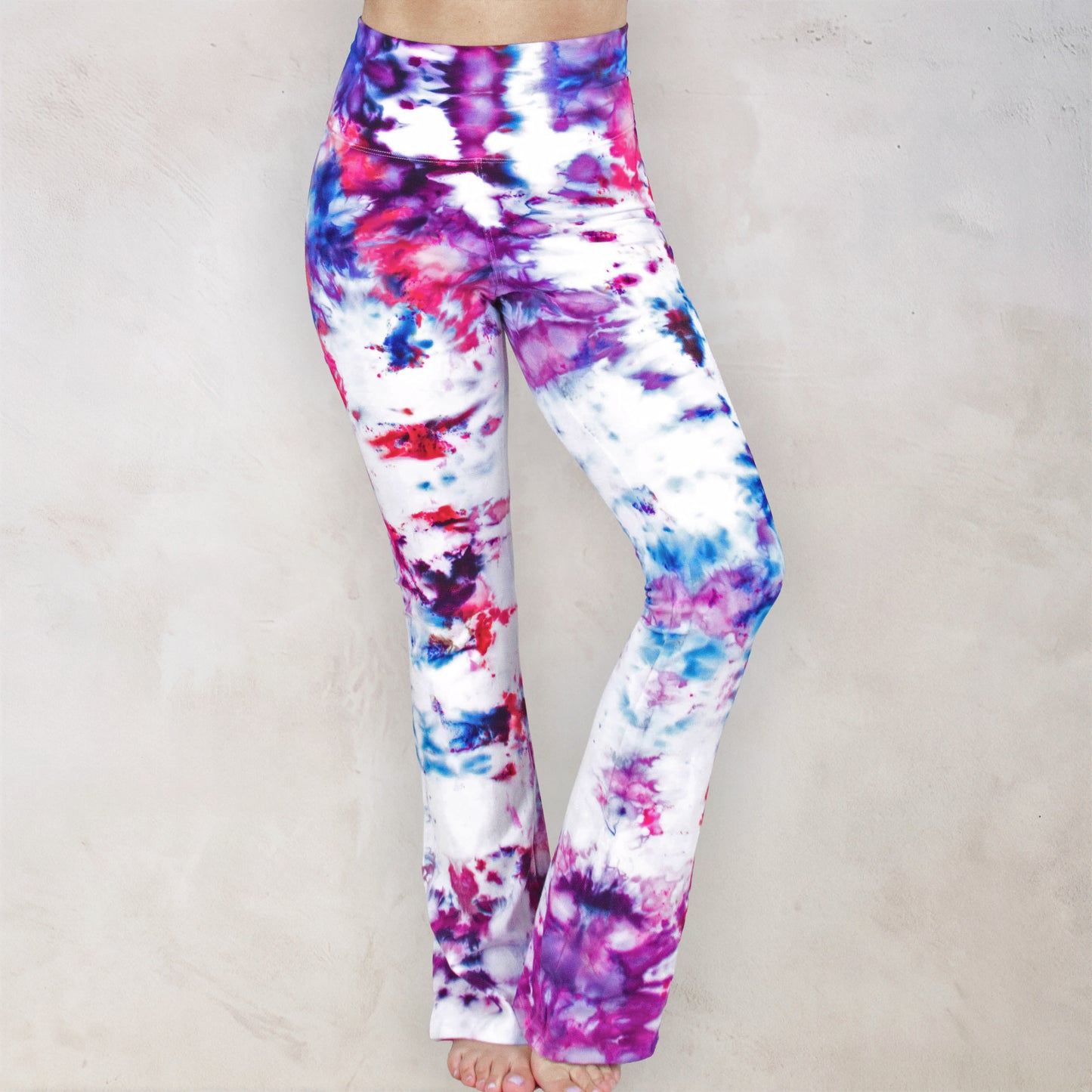 Bryce Dusk Ice Dye Flare Leggings