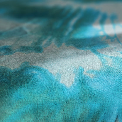 Caribbean Organic Tie Dye Baby Blanket