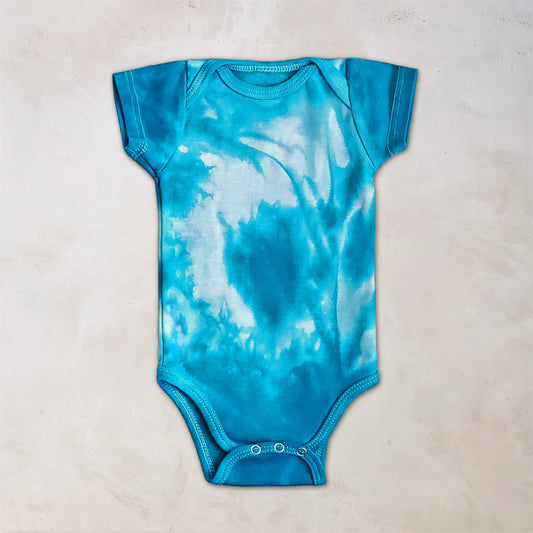 Caribbean Organic Tie Dye Baby Bodysuit