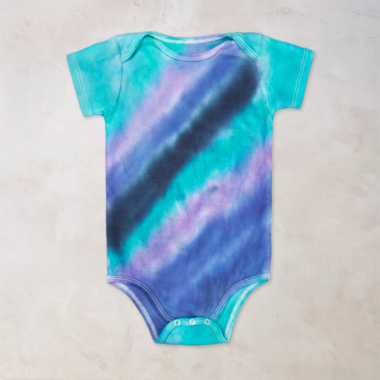 Colorado Dusk Organic Tie Dye Baby Bodysuit