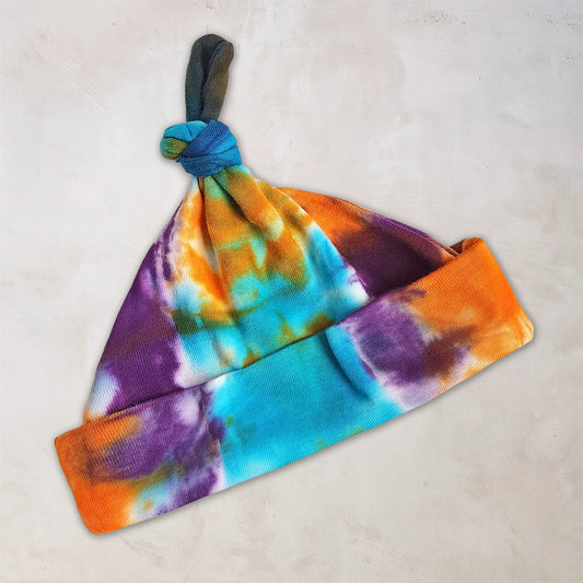 Coventina Organic Tie Dye Baby Hat