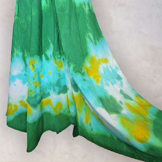 Dandelion Root Tie Dye Boho Dress