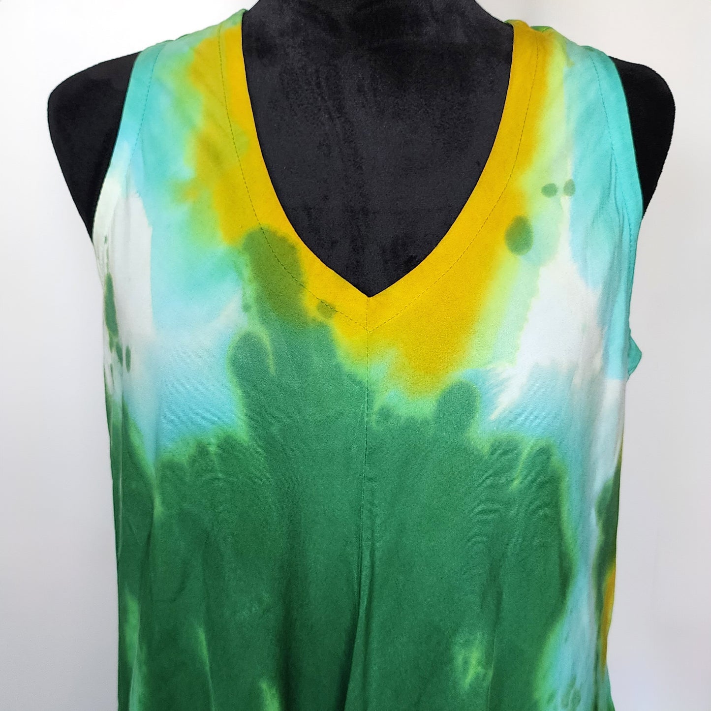Dandelion Root Tie Dye Boho Dress