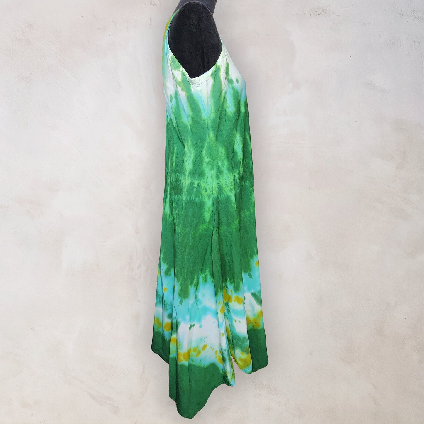 Dandelion Root Tie Dye Boho Dress