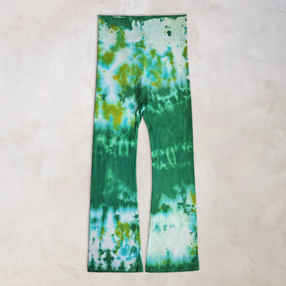 Dandelion Root Tie Dye Flare Leggings