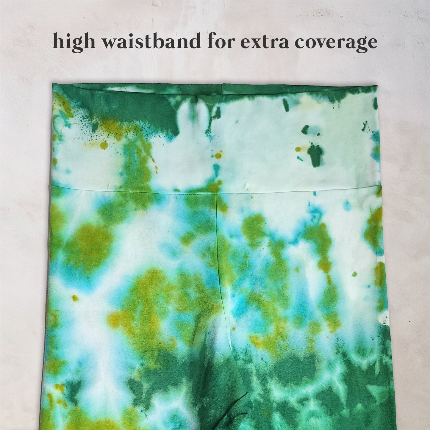 Dandelion Root Tie Dye Flare Leggings