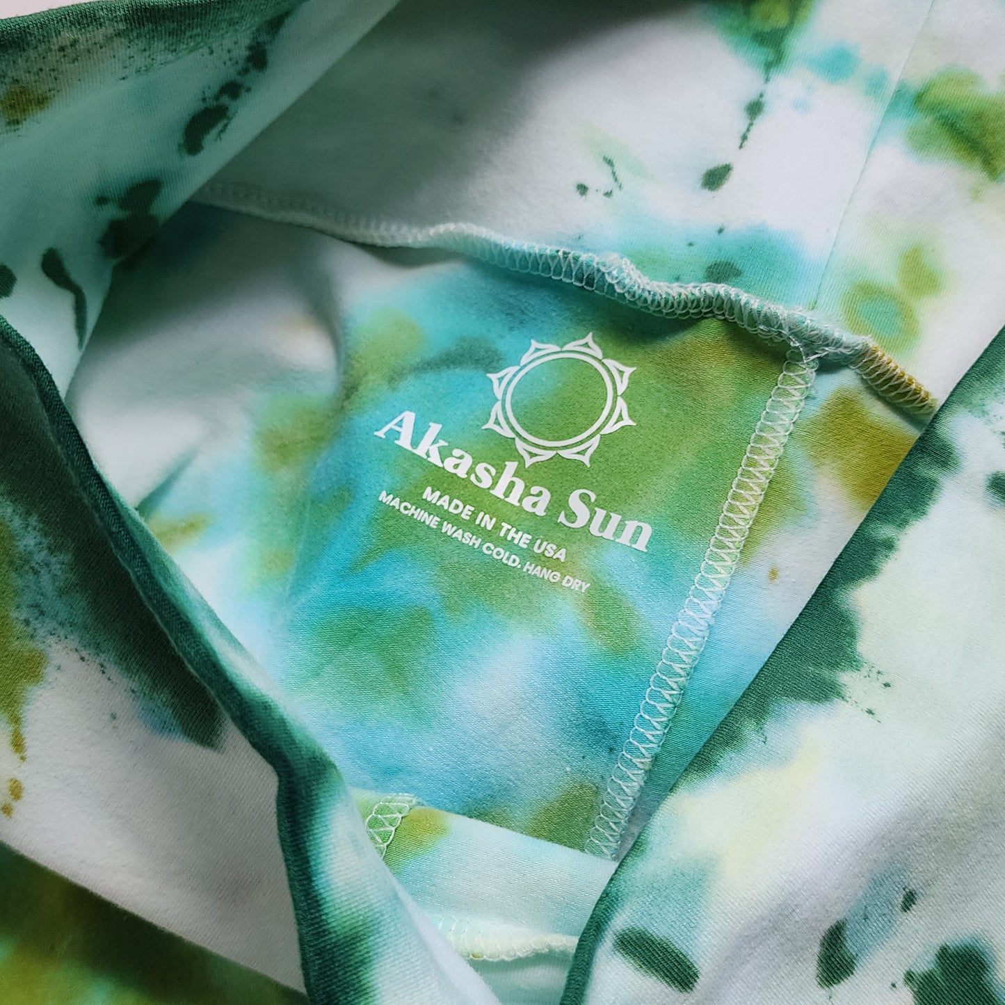 Dandelion Root Tie Dye Flare Leggings