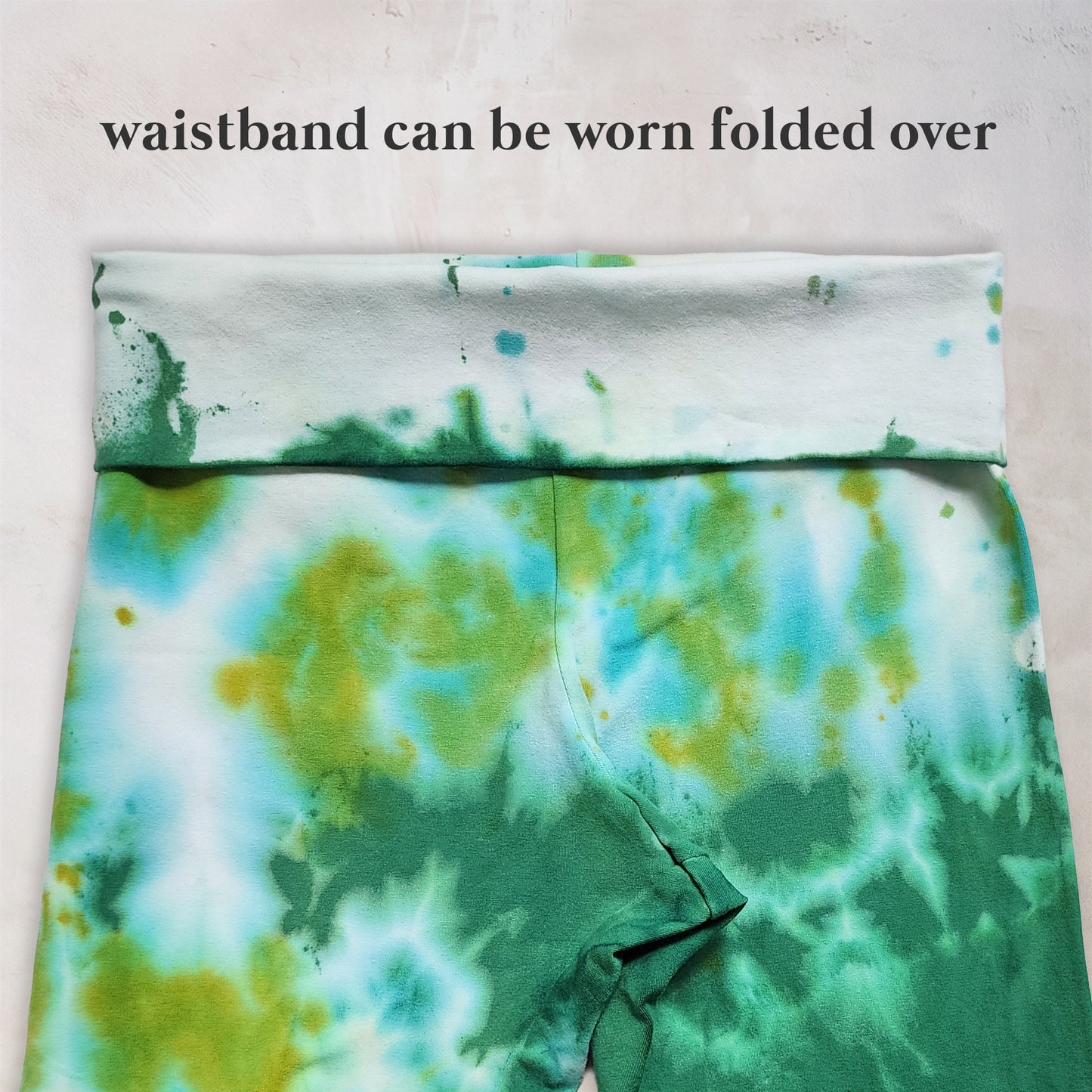 Dandelion Root Tie Dye Flare Leggings