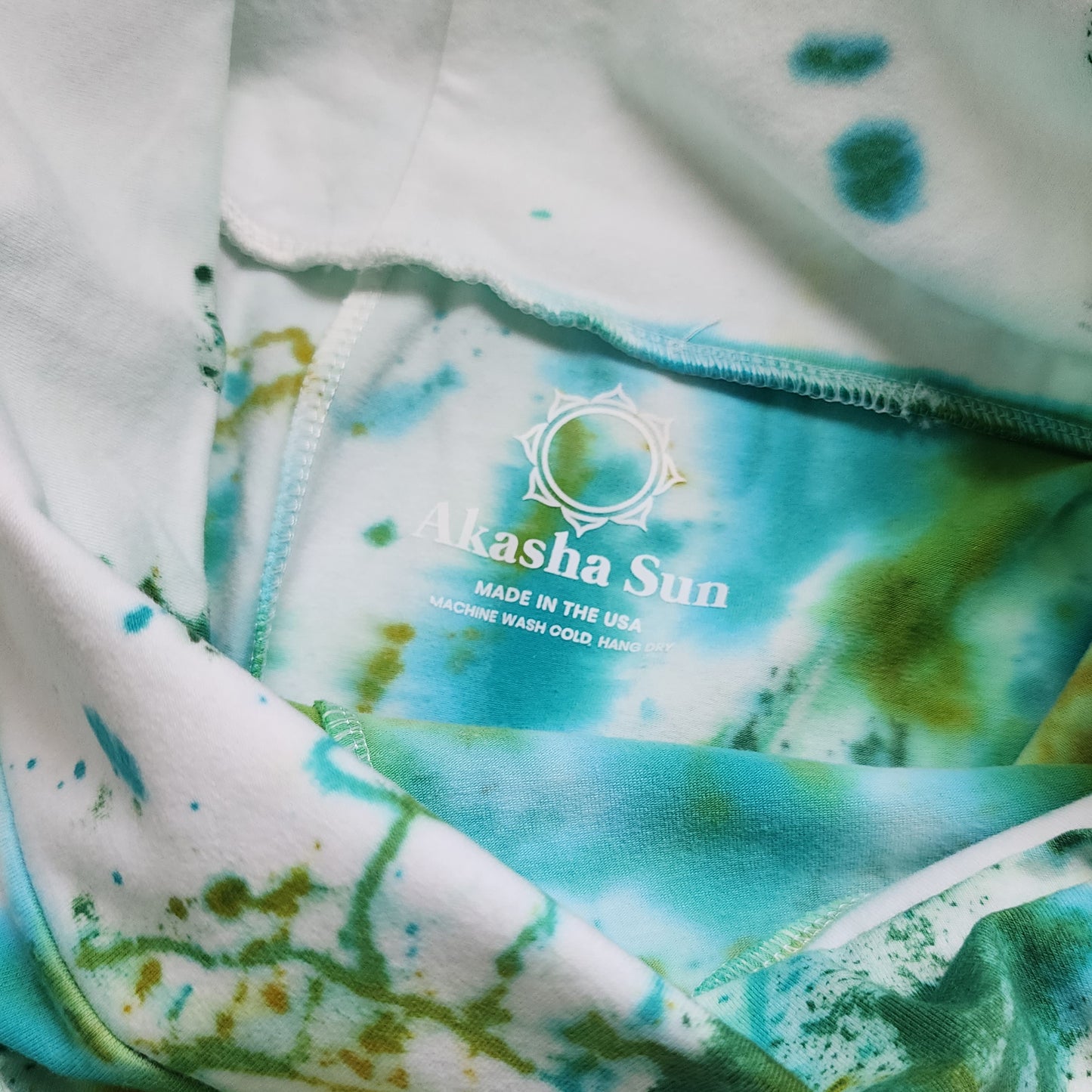 Dandelion Root Tie Dye Flare Leggings
