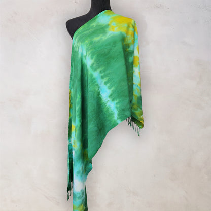 Dandelion Root Tie Dye Boho Scarf