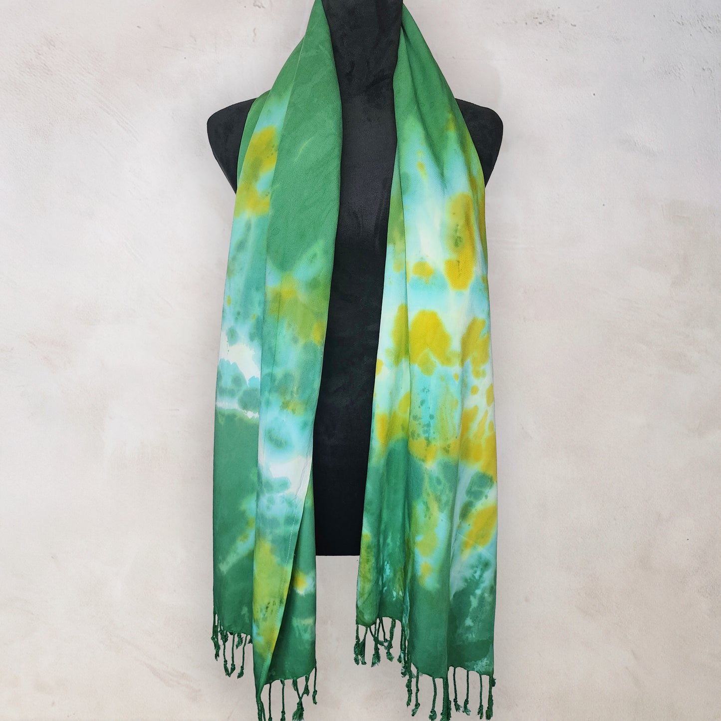 Dandelion Root Tie Dye Boho Scarf