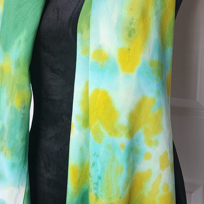 Dandelion Root Tie Dye Boho Scarf