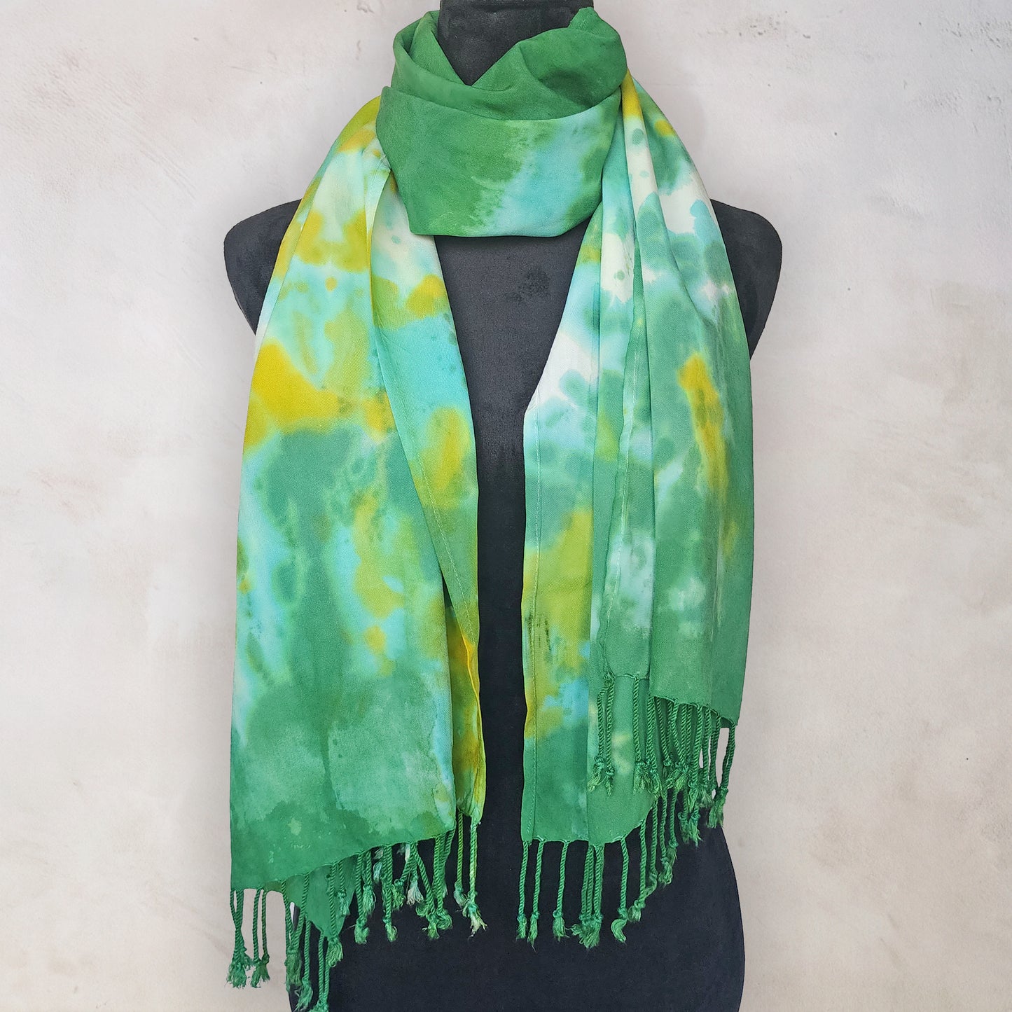 Dandelion Root Tie Dye Boho Scarf