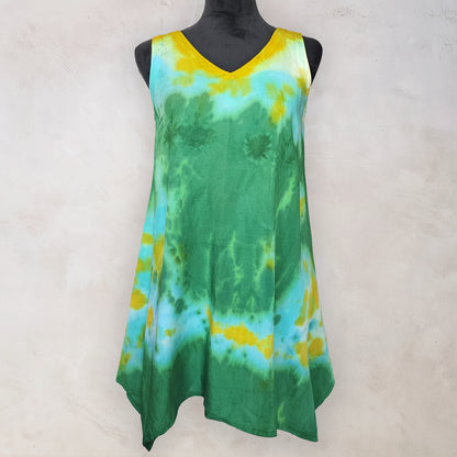 Dandelion Root Tie Dye Boho Tunic