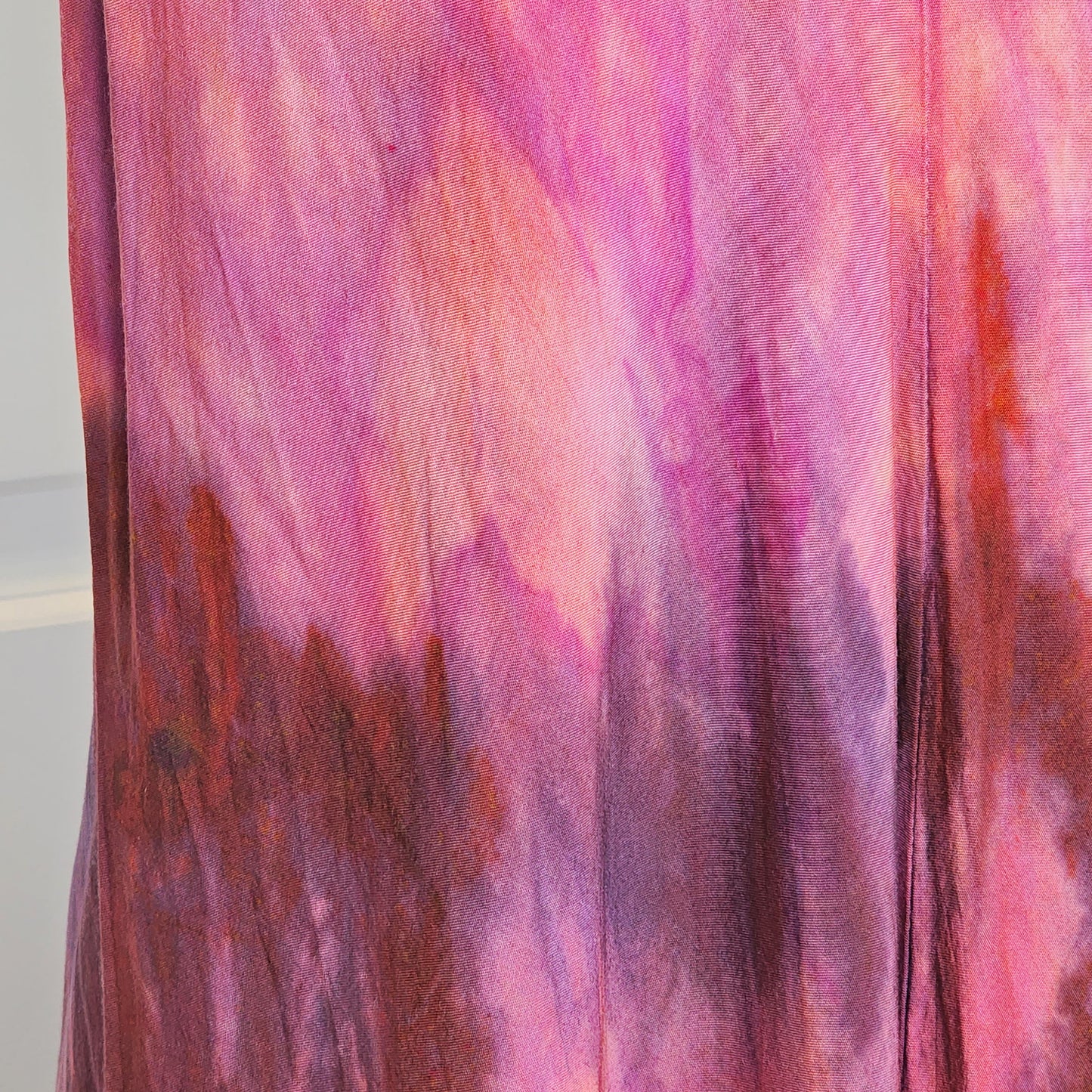 Elderberry Wine Tie Dye Boho Dress